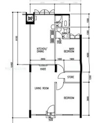 Blk 22 Marsiling Green (Woodlands), HDB 3 Rooms #605400371